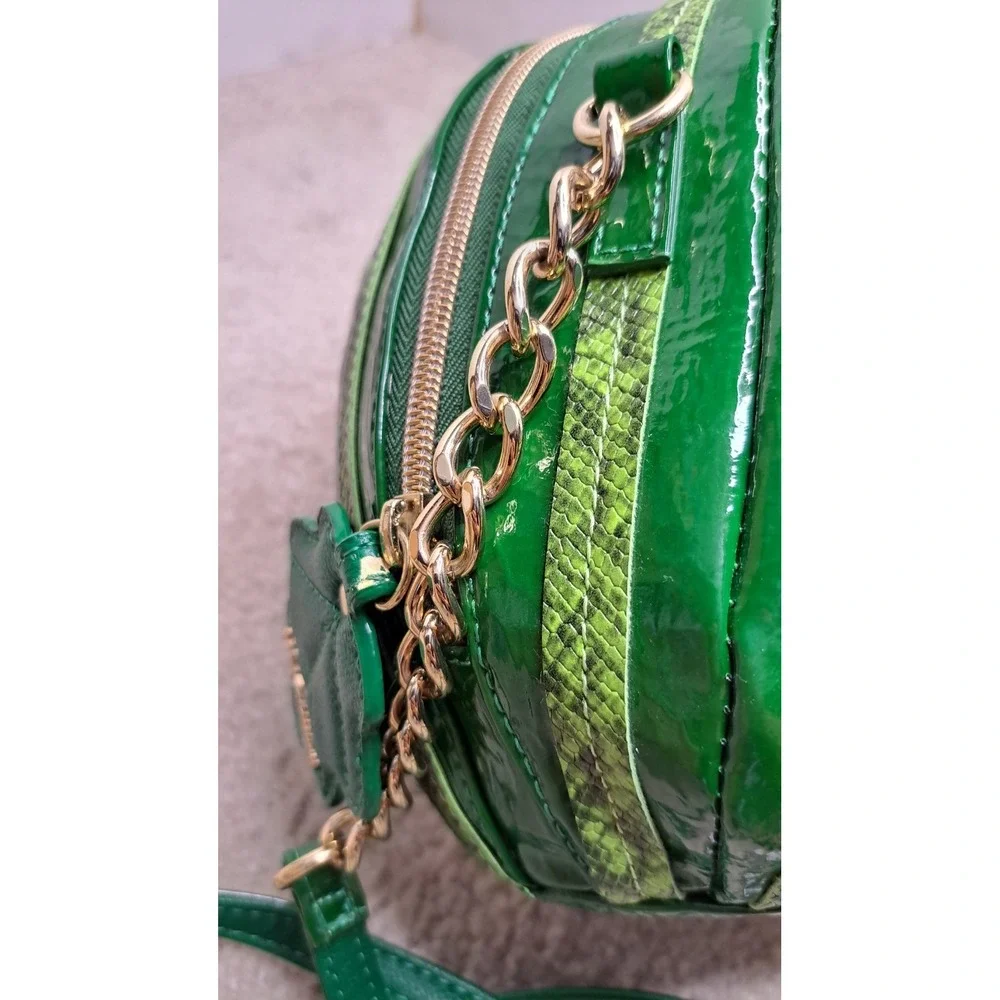 Betsey Johnson Kitsch Thanks A Melon Watermelon Crossbody Bag Purse Rare